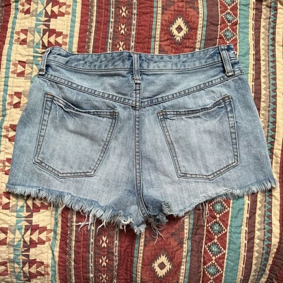 Free People high rise shorts size 30 - Picture 5 of 6